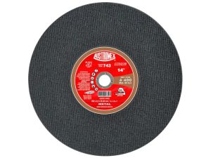 Disco abrasivo para corte de materiales de metal hueco como tubulares y perfiles de 350 x 3.2 x 25.40 mm