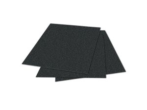 Hoja de lija de agua de carburo de silicio, grano 400, de 230 x 280 mm