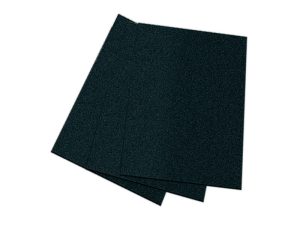 Hoja de lija para esmeril, grano medio, de 230 x 279 mm