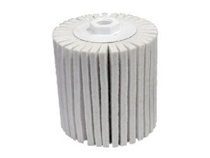Rodillo flap de felpa densidad 5 de 100 x 100 x 15.9-11 mm