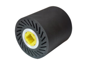 Rodillo para montar mangas de lija y fibra en Satinadora de velocidad variable de 100 x 100 x 19.2 mm