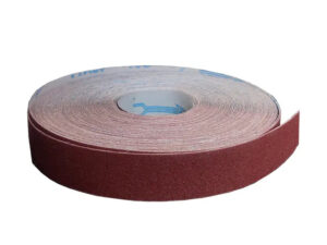 Rollo de lija de óxido de aluminio, grano 100, de 38 x 45720 mm