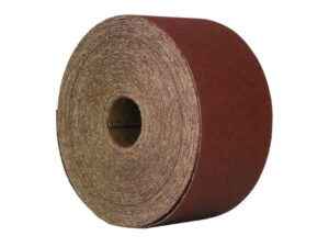Rollo de lija de óxido de aluminio, grano 80, de 610 x 45720 mm