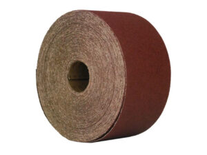 Rollo de lija de óxido de aluminio, grano 80, de 76 x 45720 mm