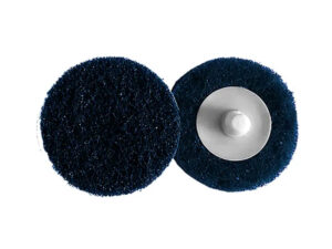 Disco de cambio rapido grano medio para satinado de 76 mm
