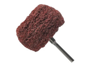 Esfera de fibra montada de oxido de aluminio grano medio de 38 x 25 x 3.2 mm