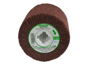 Rodillo de fibra de óxido de aluminio fino de 100 x 100 x 19.1 mm