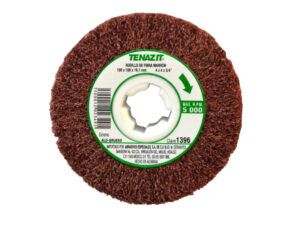 Rodillo de fibra de óxido de aluminio grueso de 100 x 100 x 19.1 mm