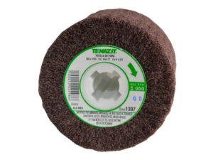 Rodillo de fibra de óxido de aluminio medio de 100 x 100 x 19.1 mm
