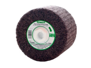 Rodillo de fibra de óxido de aluminio medio de 110 x 100 x 15.9-11 mm