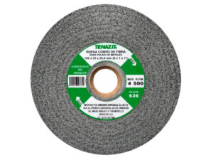 Rueda convo de carburo de silicio fino de 150 x 25.4 x 25.4 mm
