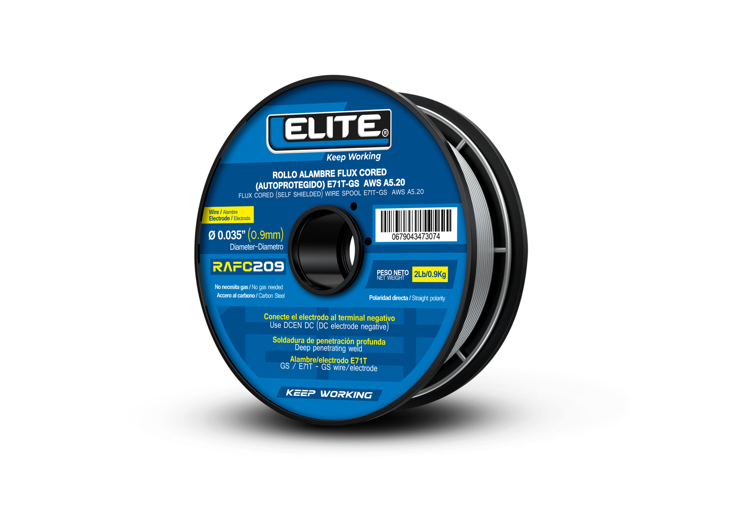 Rollo de Alambre Flux Cored E71T-GS Elite
