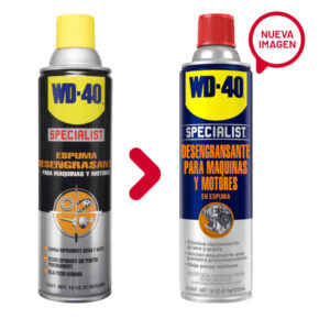 WD-40 Specialist® Espuma Desengrasante de Máquinas y Motores